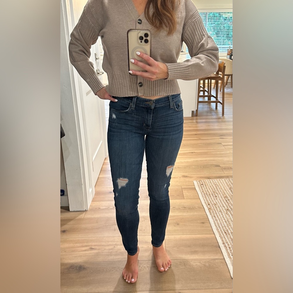 Hudson Jeans Krista Ankle Super Skinny Size 27 LIKE NEW